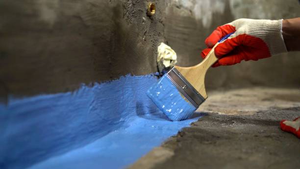 Crawl space vapor barrier installation in Minneapolis, KS